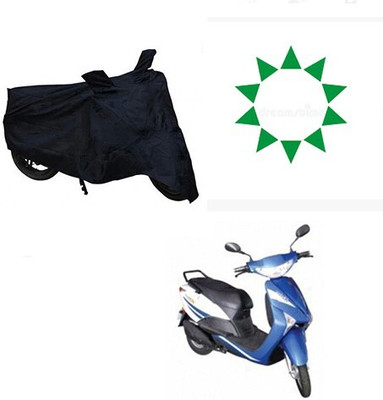 DeepShakshi AUTOMOTIVE Waterproof Two Wheeler Cover for Indus(Yo Xplor, Black)