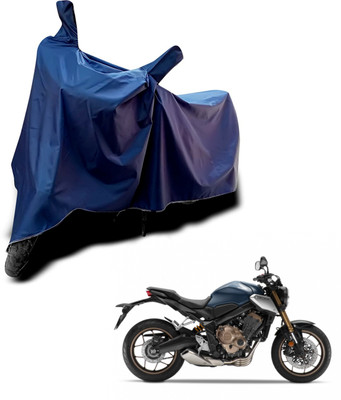KEDIT Two Wheeler Cover for Honda(CBR 600 RR, Blue)