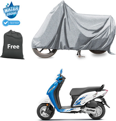 CODOKI Waterproof Two Wheeler Cover for Honda(Activa i, Silver)