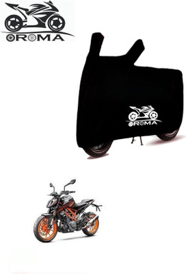 DeepShakshi AUTOMOTIVE Waterproof Two Wheeler Cover for KTM(250 Duke, Black)
