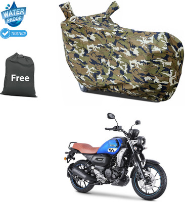 CODOKI Waterproof Two Wheeler Cover for Yamaha(FZ-S Fi Version 3.0 BS6, Yellow)