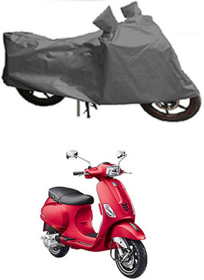 Mdstar Waterproof Two Wheeler Cover for Piaggio(Vespa SXL, Grey)