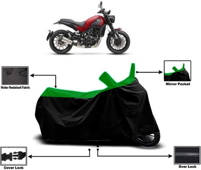 Amexride Two Wheeler Cover for Benelli(Leoncino, Green)