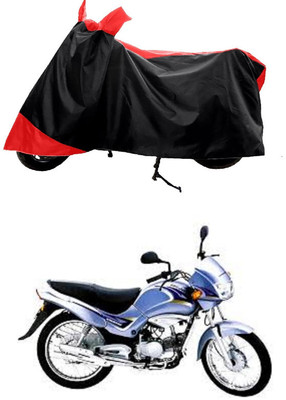 GROFATIK Two Wheeler Cover for Kinetic(GF 125, Red)