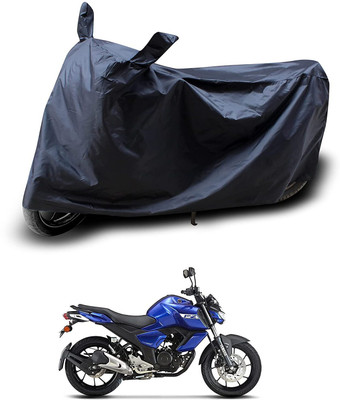 DeepShakshi AUTOMOTIVE Two Wheeler Cover for Yamaha(FZ S V3.0 FI, Black)