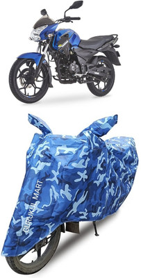 gurukul mart Waterproof Two Wheeler Cover for Bajaj(Pulsar, Black)