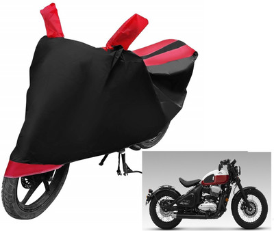 Auto Hub Two Wheeler Cover for JAWA(42, Red)