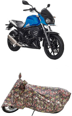 Coxtor Waterproof Two Wheeler Cover for Mahindra(Mojo UT 300, Multicolor)