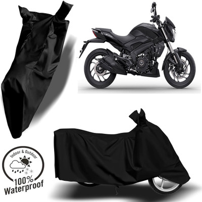 Autoinnovation Waterproof Two Wheeler Cover for Bajaj(Dominar 250, Black)