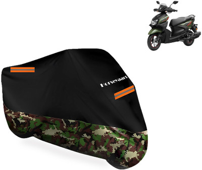 Horseyaart Waterproof Two Wheeler Cover for Yamaha(Ray-ZR 125FI BS6, Multicolor)