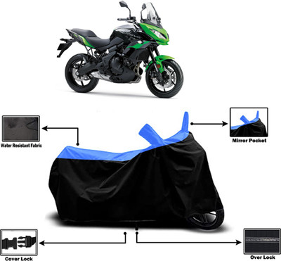 Amexride Two Wheeler Cover for Kawasaki(Versys 650 BS6, Multicolor)