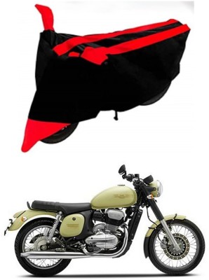 AutoGalaxy Waterproof Two Wheeler Cover for JAWA(300, Red, Black)