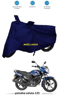 AutoRash Waterproof Two Wheeler Cover for Yamaha(Saluto, Blue)