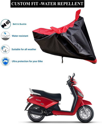 PAGORA Waterproof Two Wheeler Cover for Mahindra(Gusto 125 BS6, Red)