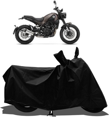 Tricway Waterproof Two Wheeler Cover for Benelli(Leoncino, Black)