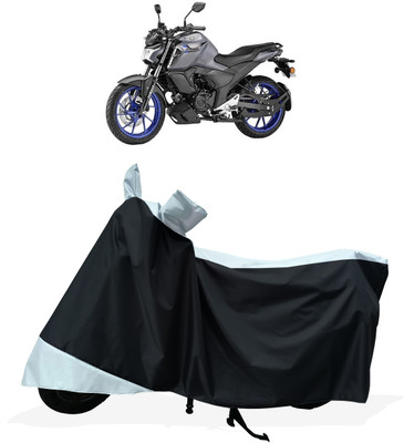 Tricway Two Wheeler Cover for Yamaha(FZ S FI New, White)
