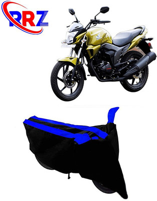 RRZ Waterproof Two Wheeler Cover for Honda(Trigger, Black, Blue)