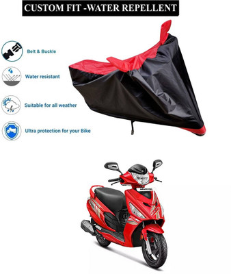 CODOKI Waterproof Two Wheeler Cover for Hero(Maestro Edge 110 BS6, Red)