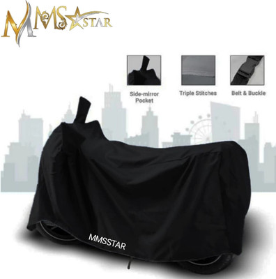 SK AUTO Waterproof Two Wheeler Cover for Harley Davidson(Fat Boy, Black)