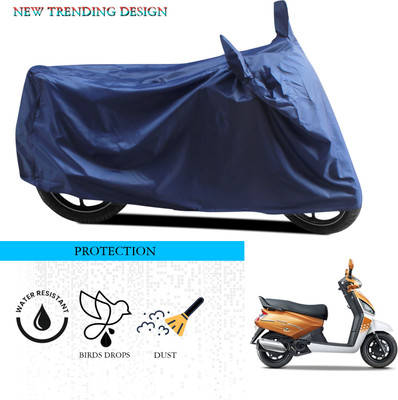 SnehaSales Waterproof Two Wheeler Cover for Mahindra(Gusto, Blue)