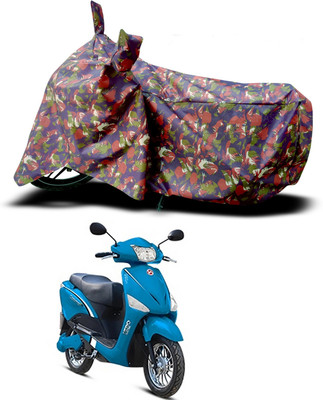 Aoriyon Waterproof Two Wheeler Cover for Hero(Electric Optima, Multicolor)