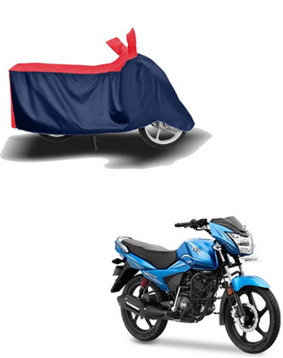 HYBRIDS COLLECTION Two Wheeler Cover for TVS(Victor New, Red, Blue)