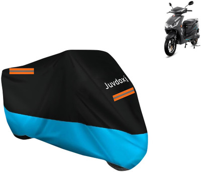 Juvdoxj Waterproof Two Wheeler Cover for Hero Electric(Electric Atria, Blue)