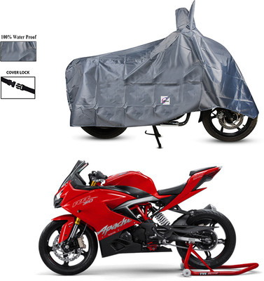 EGAL Waterproof Two Wheeler Cover for TVS(Apache RTR 310 BS6, Grey)
