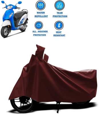 GOSHIV-car and bike accessories Waterproof Two Wheeler Cover for Honda(Activa i, Maroon)