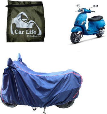 Car Life Two Wheeler Cover for Vespa(Vespa SXL 125, Blue)