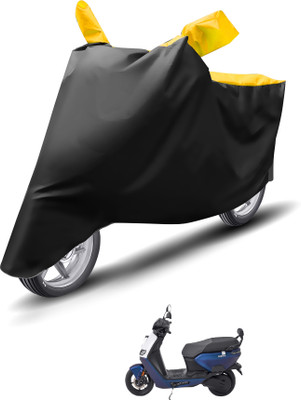 Caronix Waterproof Two Wheeler Cover for Aprilia(Yellow)