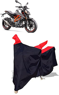 Amexride Two Wheeler Cover for KTM(125 Duke, Black)