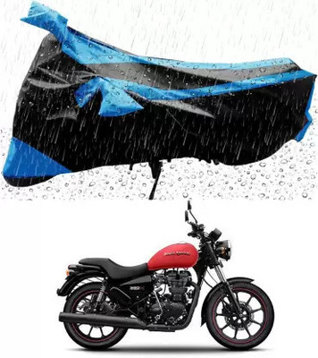 RRZ Waterproof Two Wheeler Cover for Royal Enfield(Thunderbird 350, Black)