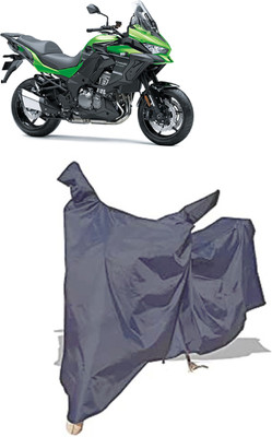 Amexride Two Wheeler Cover for Kawasaki(Versys 1000, Grey)