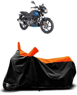 OliverX Waterproof Two Wheeler Cover for Bajaj(Pulsar 125, Orange)