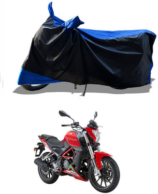 DeepShakshi AUTOMOTIVE Waterproof Two Wheeler Cover for Benelli(TNT 25, Blue)