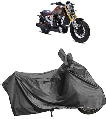 DIGGU Two Wheeler Cover for TVS(Zeppelin, Grey)