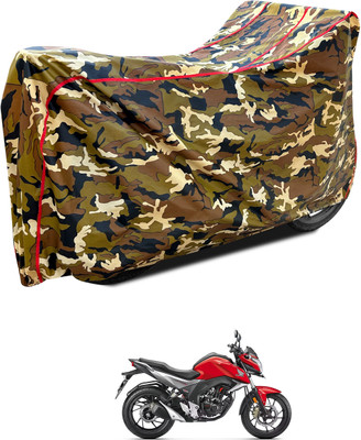PAGORA Waterproof Two Wheeler Cover for Honda(CB Hornet 160, Multicolor)