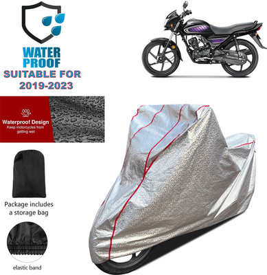 PAGORA Waterproof Two Wheeler Cover for Honda(Dream Neo, Silver)