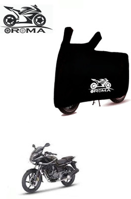 Oroma Waterproof Two Wheeler Cover for Bajaj(Pulsar 220, Black)