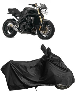 DIGGU Two Wheeler Cover for Triumph(Speed Triple, Black)