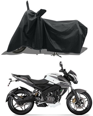 eTrack Waterproof Two Wheeler Cover for Bajaj(Pulsar 200 NS DTS-i, Black)
