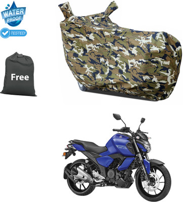 CODOKI Waterproof Two Wheeler Cover for Yamaha(FZ-X, Yellow)