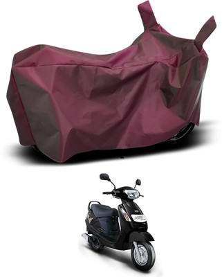 CODOKI Waterproof Two Wheeler Cover for Mahindra(Duro DZ, Maroon)
