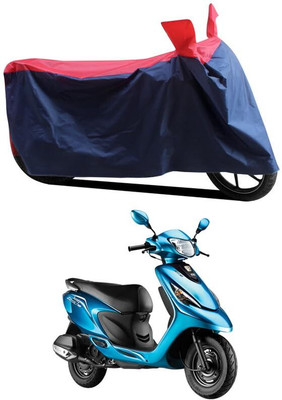 AASHTIK MART Two Wheeler Cover for TVS(Scooty Zest 110, Red, Blue)