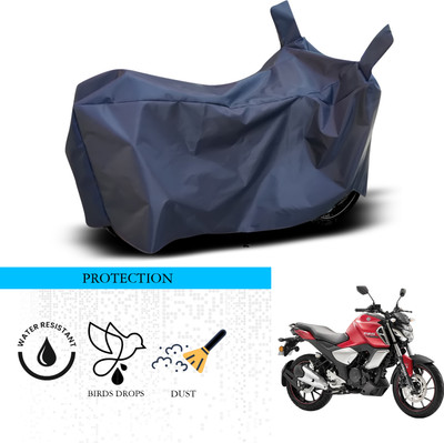 ANTHUB Waterproof Two Wheeler Cover for Yamaha(FZ V3, Blue)