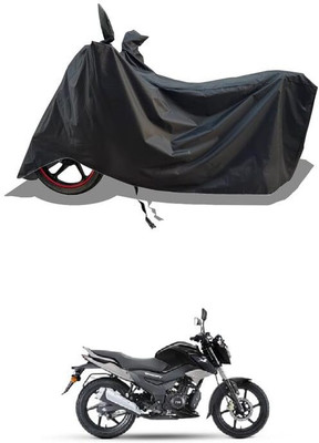 KEDIT Two Wheeler Cover for Universal For Bike(Raider, Black)