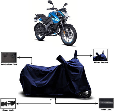 KEDIT Two Wheeler Cover for Bajaj(Pulsar NS125 BS6, Black)