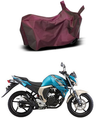 Mdstar Waterproof Two Wheeler Cover for Yamaha(FZS-FI, Maroon)