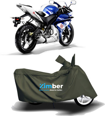 APNEK Two Wheeler Cover for Yamaha(YZF R15 V3.0, Green)